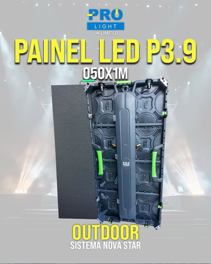 Painel P3.9 Outdoor 500x1000mm NovaStar